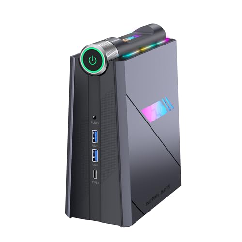 ACEMAGIC [Mini Gaming PC] Core i9-11900H up to 4.9GHz,Mini Computer Tower PC Dual Channel 16GB DDR4 512GB NVMe SSD, Support 3 Mode PERF Switch Desktop Computer 4K Triple Display,WiFi 6,BT 5.2