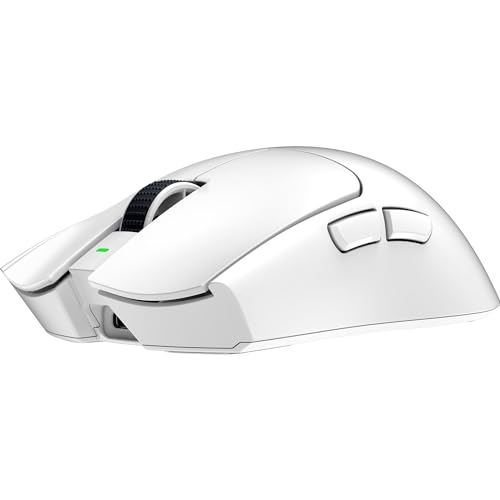 Razer Viper V3 Pro Wireless Esports Gaming Mouse: Symmetrical - 55g Lightweight - 8K Polling - 35K DPI Optical Sensor - Gen3 Optical Switches - 8 Programmable Controls - 95 Hr Battery - White