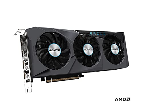 GIGABYTE Radeon RX 6600 Eagle 8G Graphics Card, WINDFORCE 3X Cooling System, 8GB 128-bit GDDR6, GV-R66EAGLE-8GD Video Card - amzGamess