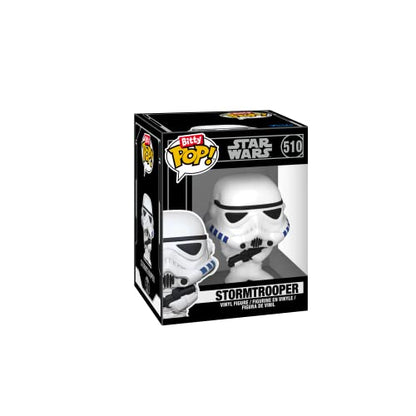 Funko Bitty Pop! Star Wars Mini Collectible Toys 4-Pack - Darth Vader, TIE Fighter Pilot, Stormtrooper & Mystery Chase Figure (Styles May Vary) - amzGamess