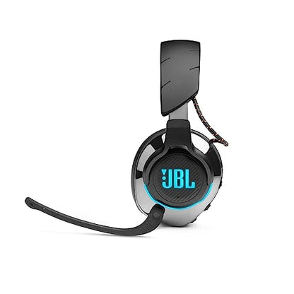 JBL Quantum 810 Auriculares inalámbricos para streaming, conferencias, 30h de duración de la batería y micrófono de haz de luz con enfoque de voz y supresión de eco y ruido, negro - amzGamess