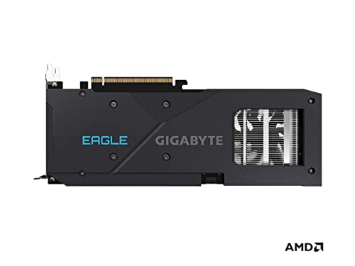 GIGABYTE Radeon RX 6600 Eagle 8G Graphics Card, WINDFORCE 3X Cooling System, 8GB 128-bit GDDR6, GV-R66EAGLE-8GD Video Card - amzGamess
