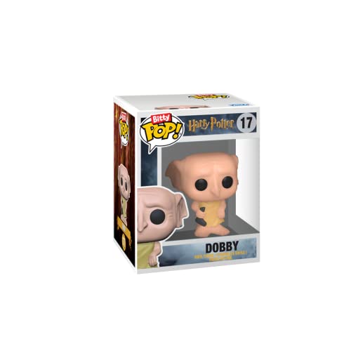 Funko Bitty Pop! Harry Potter Mini Collectible Toys 4-Pack - Harry Potter, Draco Malfoy, Dobby & Mystery Chase Figure (Styles May Vary) - amzGamess