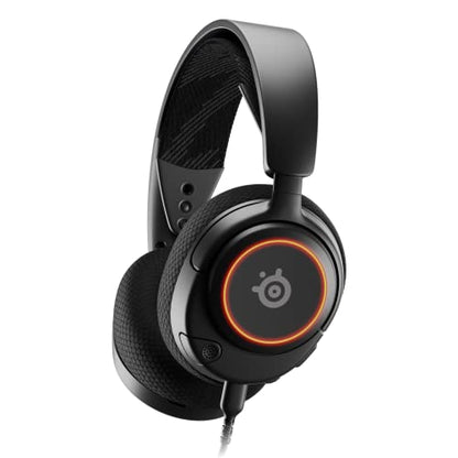 SteelSeries New Arctis Nova 3 Multi-Platform Gaming Headset - Signature Arctis Sound - ClearCast Gen 2 Mic - PC, PS5/PS4, Xbox Series X|S, Switch, Mobile,Black - amzGamess