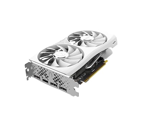 ZOTAC Gaming GeForce RTX 4060 8GB Twin Edge OC White Edition DLSS 3 8GB GDDR6 128-bit 17 Gbps PCIE 4.0 Compact Gaming Graphics Card, ZT-D40600Q-10M - amzGamess