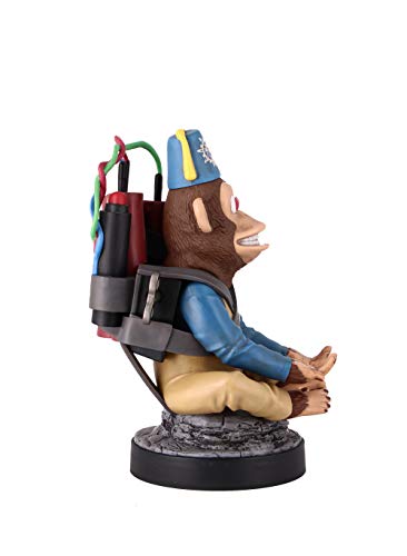 Exquisite Gaming: Call of Duty: Monkeybomb - Original Mobile Phone & Gaming Controller Holder, Device Stand, Cable Guys, Licensed Figure - amzGamess