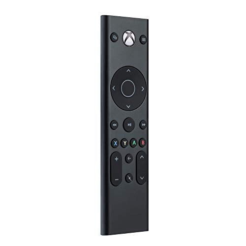 PDP Universal Gaming Media Remote Control for Xbox Series X|S, Xbox One, Officially Licensed for Microsoft Xbox, Motion Activated Backlight, Compact Navigation Toggle, Battery Optimized, 049-004-NA - amzGamess