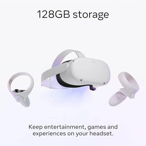 Meta Quest 2 — Advanced All-In-One Virtual Reality Headset — 128 GB - amzGamess