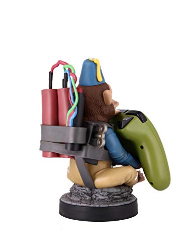 Exquisite Gaming: Call of Duty: Monkeybomb - Original Mobile Phone & Gaming Controller Holder, Device Stand, Cable Guys, Licensed Figure - amzGamess