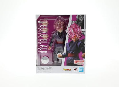 TAMASHII NATIONS - Dragon Ball Super - Goku Black Super Saiyan Rose, Bandai Spirits S.H.Figuarts Action Figure - amzGamess