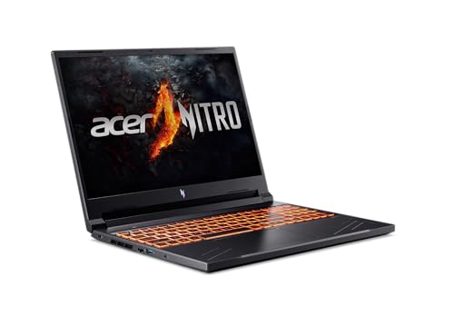 Acer Nitro V Gaming Laptop | AMD Ryzen 7 8845HS Octa-Core AI Capable Processor | NVIDIA GeForce RTX 4060 Laptop GPU | 16" WUXGA IPS 165Hz Display | 16GB DDR5 | 1TB Gen 4 SSD | Wi-Fi 6E | ANV16-41-R5J0