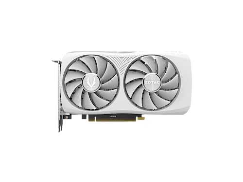 ZOTAC Gaming GeForce RTX 4060 8GB Twin Edge OC White Edition DLSS 3 8GB GDDR6 128-bit 17 Gbps PCIE 4.0 Compact Gaming Graphics Card, ZT-D40600Q-10M - amzGamess