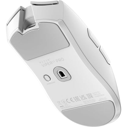 Razer Viper V3 Pro Wireless Esports Gaming Mouse: Symmetrical - 55g Lightweight - 8K Polling - 35K DPI Optical Sensor - Gen3 Optical Switches - 8 Programmable Controls - 95 Hr Battery - White