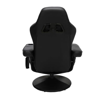 RESPAWN 900 Gaming Recliner - Video Games Console Recliner Chair, Computer Recliner, Adjustable Leg Rest and Recline, Recliner with Cupholder, Reclining Gaming Chair with Footrest - Black