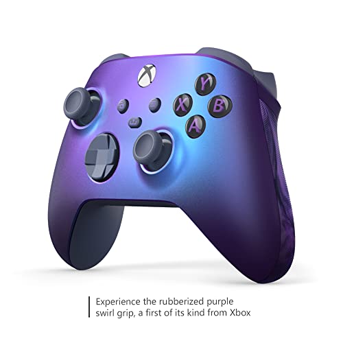 Microsoft Xbox Wireless Controller Stellar Shift - Wireless & Bluetooth Connectivity - New Hybrid D-Pad - New Share Button - Featuring Textured Grip - Easily Pair & Switch Between Devices - amzGamess