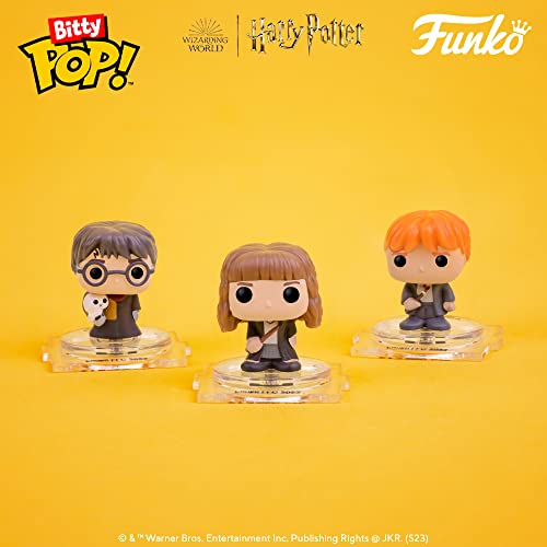 Funko Bitty Pop! Harry Potter Mini Collectible Toys 4-Pack - Lord Voldemort, Draco Malfoy, Bellatrix Lestrange & Mystery Chase Figure (Styles May Vary) - amzGamess