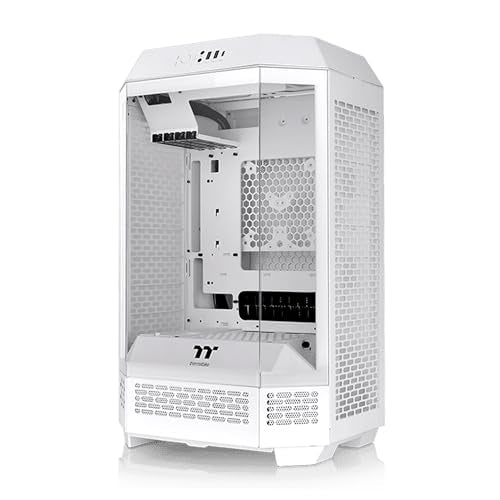 Tower 300 Snow Micro-ATX Case; 2x140mm CT Fan Included; Support Up to 420mm Radiator; Optional Chassis Stand Kit Allows Horizontal Display; CA-1Y4-00S6WN-00; 3 Year Warranty