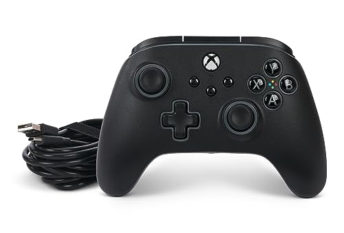 PowerA Advantage Wired Controller for Xbox Series X|S with Lumectra - Black, gamepad, wired video game controller, gaming controller, works with Xbox One and Windows 10/11, Officially Licensed for Xbox - amzGamess