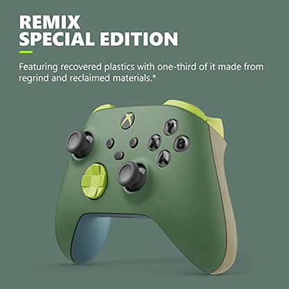 Xbox Special Edition Wireless Gaming Controller – Remix – Includes Xbox Rechargeable Battery Pack – Xbox Series X|S, Xbox One, Windows PC, Android, and iOS - amzGamess