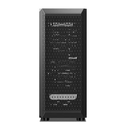 DARKROCK Classico Storage Master Case ATX Computer Case Mid Tower with 4x120mm Black Fans, USB 3.0 Ready 10 x3.5'' HDD+3 x2.5'' SDD 360mm Supported on Top & Front Radiator for NAS Home Server - Black