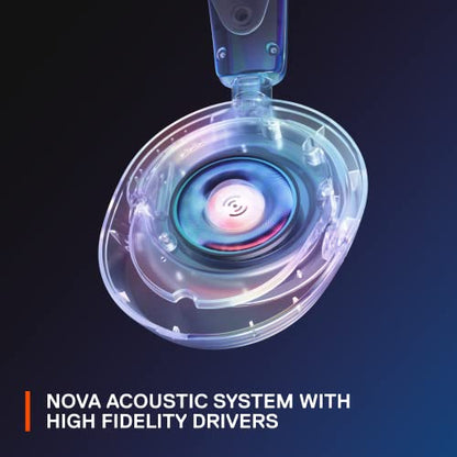 SteelSeries New Arctis Nova 3 Multi-Platform Gaming Headset - Signature Arctis Sound - ClearCast Gen 2 Mic - PC, PS5/PS4, Xbox Series X|S, Switch, Mobile,Black - amzGamess