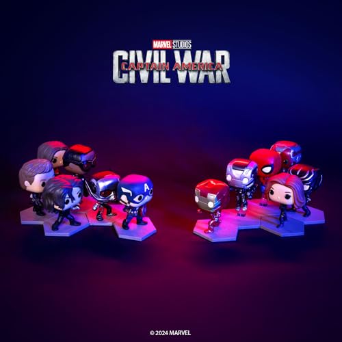 Funko Pop! Marvel: Captain America: Civil War Build A Scene - Ant-Man, Amazon Exclusive, Figure 8 of 12 - amzGamess