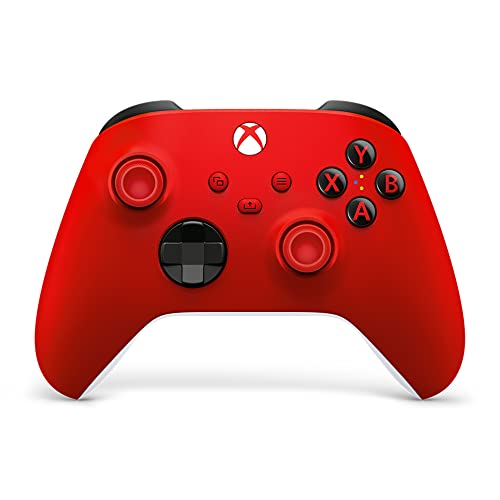 Xbox Core Wireless Gaming Controller – Pulse Red – Xbox Series X|S, Xbox One, Windows PC, Android, and iOS - amzGamess