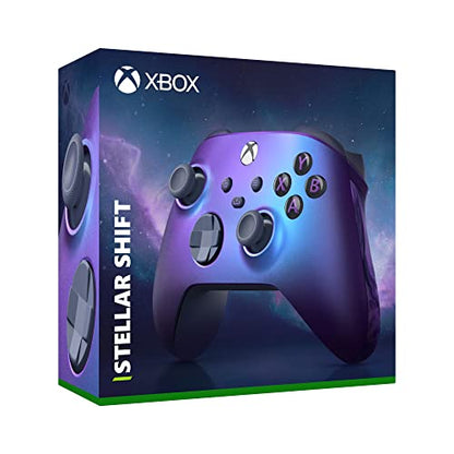 Microsoft Xbox Wireless Controller Stellar Shift - Wireless & Bluetooth Connectivity - New Hybrid D-Pad - New Share Button - Featuring Textured Grip - Easily Pair & Switch Between Devices - amzGamess