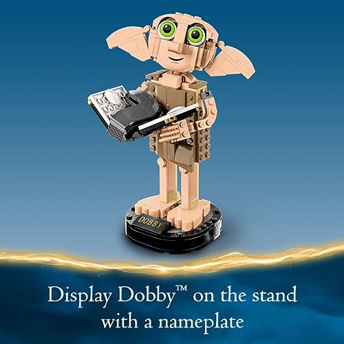 LEGO Harry Potter Dobby The House-Elf Building Toy Set, Build and Display Model of a Beloved Character from The Harry Potter Franchise, for 8 Year Old Boys' and Girls' Birthday, 76421