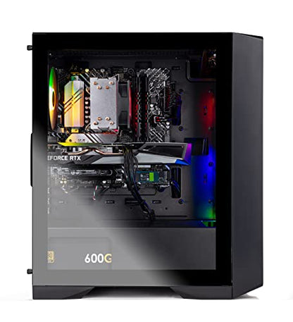 Skytech Gaming Nebula Gaming PC Desktop – Intel Core i5 13400F 2.5 GHz, NVIDIA RTX 3050, 1TB NVME SSD, 16GB DDR4 RAM 3200, 600W Gold PSU, 11AC Wi-Fi, Windows 11 Home 64-bit