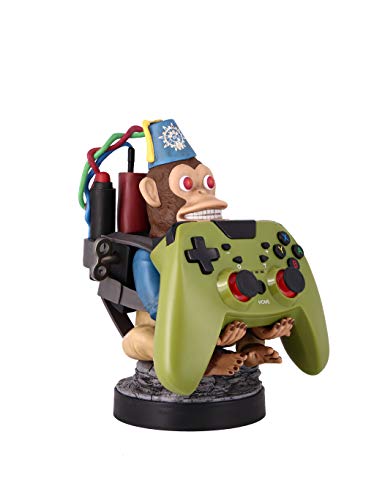 Exquisite Gaming: Call of Duty: Monkeybomb - Original Mobile Phone & Gaming Controller Holder, Device Stand, Cable Guys, Licensed Figure - amzGamess