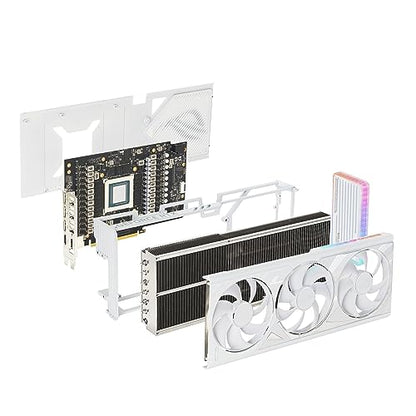 ASUS ROG Strix GeForce RTX™ 4090 White OC Edition Gaming Graphics Card (PCIe 4.0, 24GB GDDR6X, HDMI 2.1a, DisplayPort 1.4a) - amzGamess