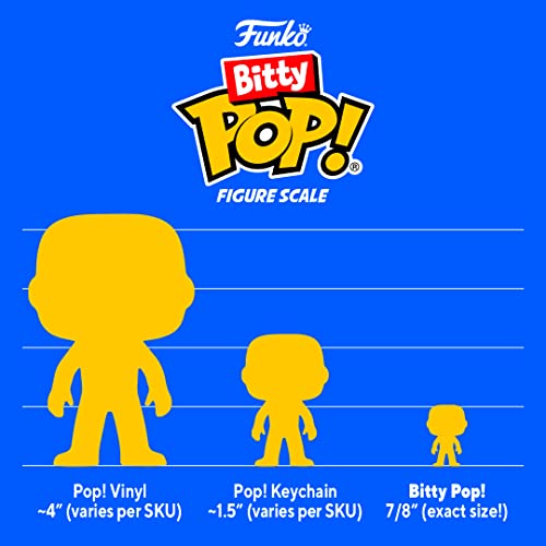 Funko Bitty Pop! Star Wars Mini Collectible Toys 4-Pack - Princess Leia, R2-D2, C-3PO & Mystery Chase Figure (Styles May Vary) - amzGamess