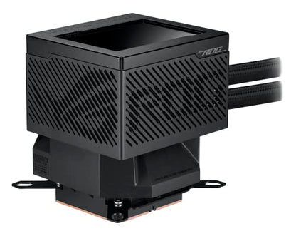 ASUS ROG Ryujin III 360 All-in-one Liquid CPU Cooler with 360mm Radiator. Asetek 8th gen Pump, 3X Noctua industrialPPC 120mm Fans, 3.5” Color LCD