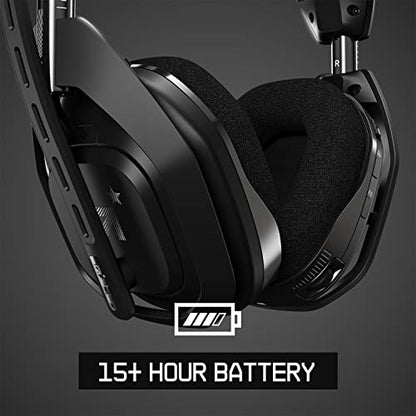 ASTRO Gaming A50 Wireless Headset + Base Station Gen 4 - Compatible With PS5, PS4, PC, Mac - Black/Silver - amzGamess