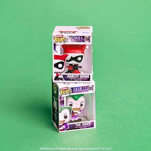 Funko Bitty Pop! DC Mini Collectible Toys 4-Pack - The Joker, Batgirl, Batman & Mystery Chase Figure (Styles May Vary) - amzGamess