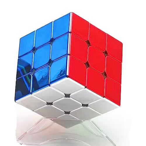 cuberspeed ShengShou Legend Metallic Mirror Reflective Stickerless Speed Cube 3x3x3 Metallic Speed Cube - amzGamess