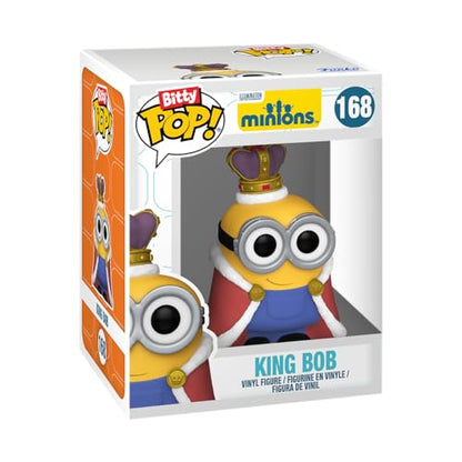 Funko Bitty Pop!: Minions Mini Collectible Toys 4-Pack - Roller Skating Stuart, Pajama Bob, Kung Fu Kevin, & Mystery Chase Figure (Styles May Vary) - amzGamess