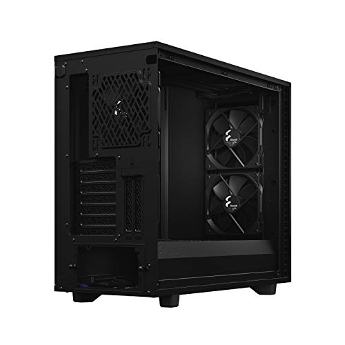 Fractal Design Define 7 Black Solid Brushed Aluminum/Steel E-ATX Silent Modular Mid Tower Computer Case