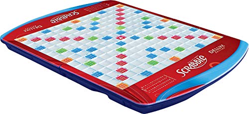 Hasbro Gaming Scrabble Deluxe Edition Board Game, Father's Day Gifts (Amazon Exclusive)