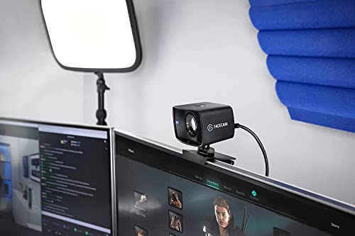 Elgato Facecam - 1080p60 True Full HD Webcam for Live Streaming, Gaming, Video Calls, Sony Sensor, Advanced Light Correction, DSLR Style Control, works with OBS, Zoom, Teams, and more, for PC/Mac - amzGamess