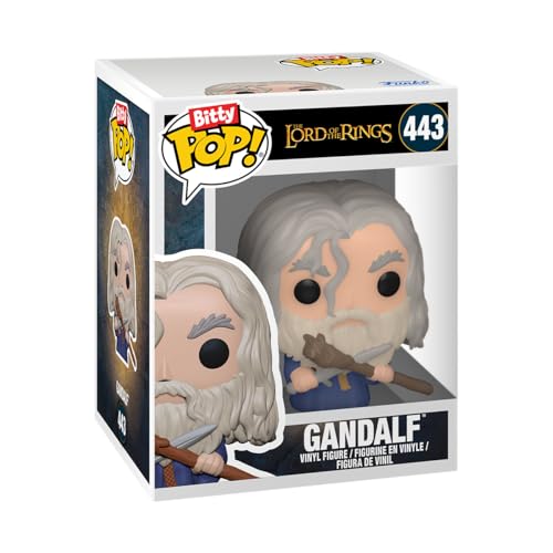 Funko Bitty Pop!: Lord of The Rings Mini Collectible Toys 4-Pack - Frodo Baggins, Gandalf, Gollum, & Mystery Chase Figure (Styles May Vary) - amzGamess