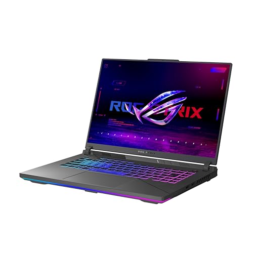 ASUS ROG Strix G16 (2024) Gaming Laptop, 16” Nebula Display 16:10 QHD 240Hz, GeForce RTX 4060, Intel® Core™ i9-14900HX, 16GB DDR5-5600, 1TB PCIe SSD, Wi-Fi 6E, Windows 11, G614JVR-ES94