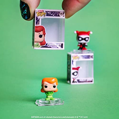 Funko Bitty Pop! DC Mini Collectible Toys 4-Pack - The Joker, Batgirl, Batman & Mystery Chase Figure (Styles May Vary) - amzGamess