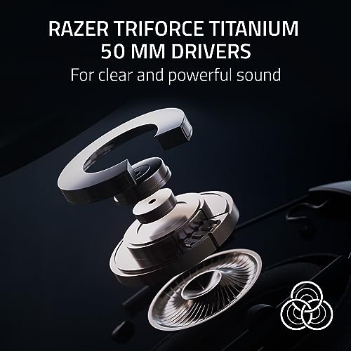 Razer BlackShark V2 Pro Wireless Xbox Gaming Headset: 50mm Drivers - Wideband Mic - Comfortable Noise Isolating Earcups - for Xbox, PS5, Console, PC, Mac - Bluetooth, USB-C - 70 Hr Battery - Black - amzGamess
