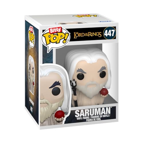 Funko Bitty Pop!: Lord of The Rings Mini Collectible Toys 4-Pack - Frodo Baggins, Gandalf, Gollum, & Mystery Chase Figure (Styles May Vary) - amzGamess