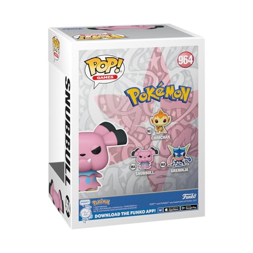 Funko Pop! Games: Pokemon - Snubbull - amzGamess