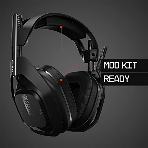 ASTRO Gaming A50 Wireless Headset + Base Station Gen 4 - Compatible With PS5, PS4, PC, Mac - Black/Silver - amzGamess