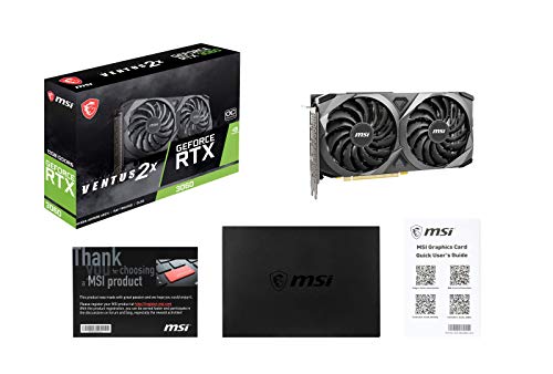 MSI GeForce RTX 3060 Ventus 2X 12G OC, Gaming Graphics Card - RTX 3060 - amzGamess