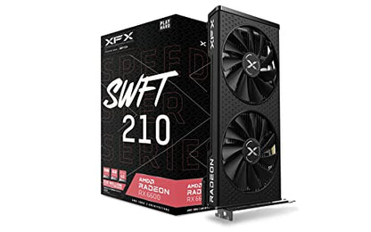 XFX Speedster SWFT 210 Radeon RX 6600 CORE Gaming Graphics Card with 8GB GDDR6 HDMI 3xDP, AMD RDNA 2 RX-66XL8LFDQ - amzGamess